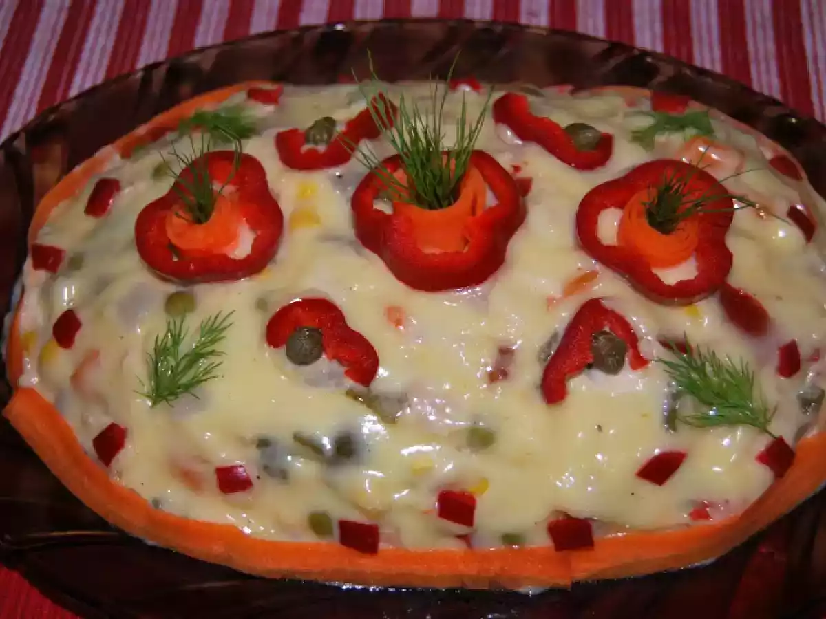 Salata de pui cu maioneza - poza 2