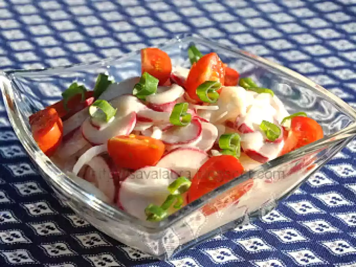 Salata de ridichi cu chefir