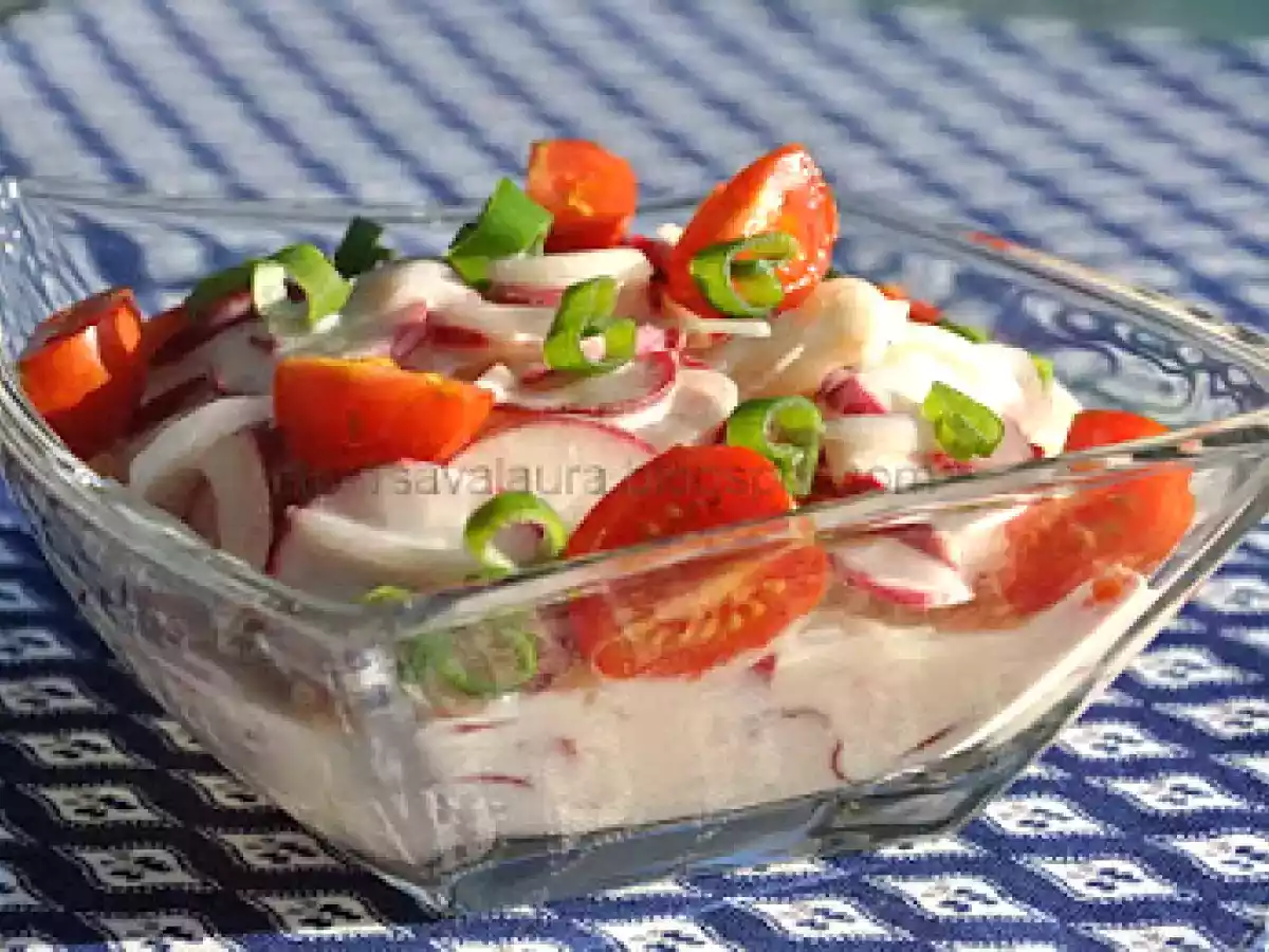 Salata de ridichi cu chefir - poza 2