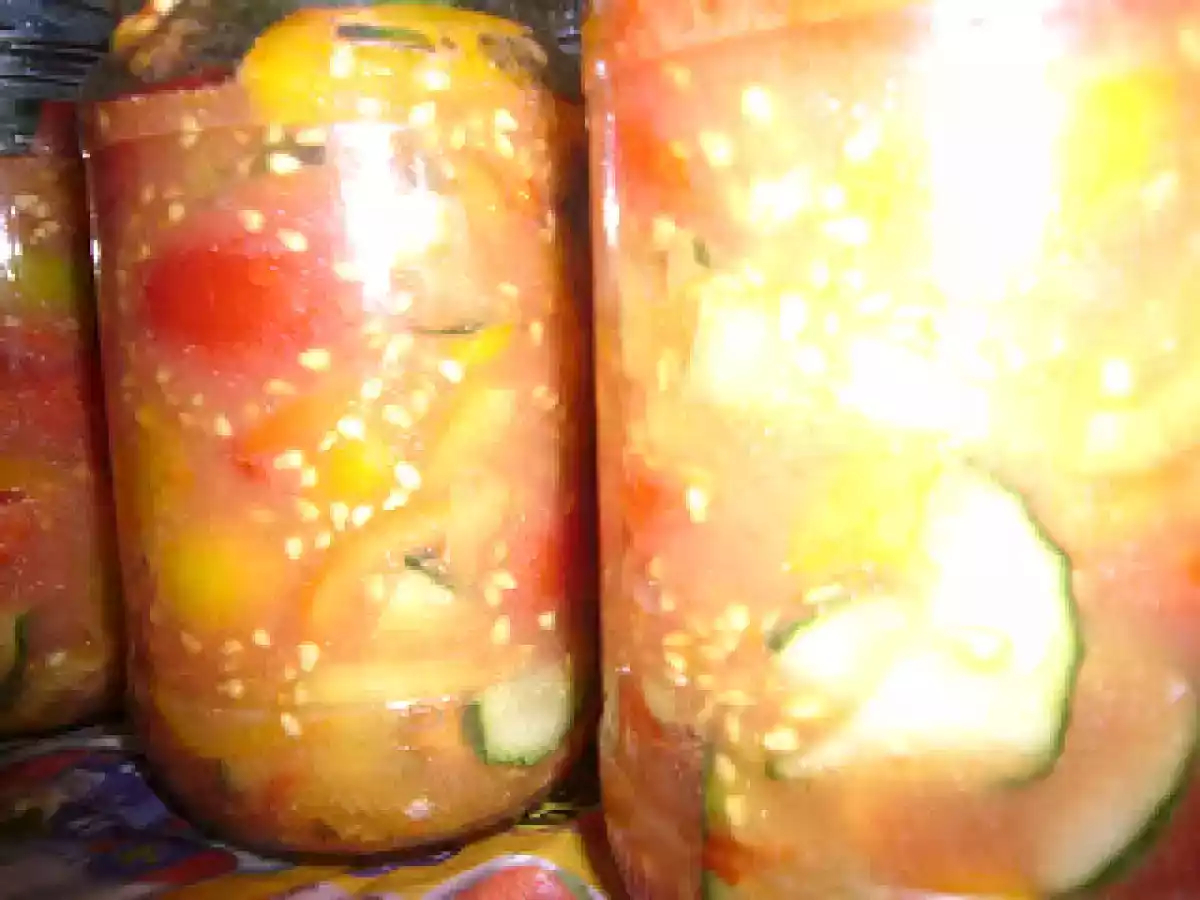 Salata de rosii pentru iarna