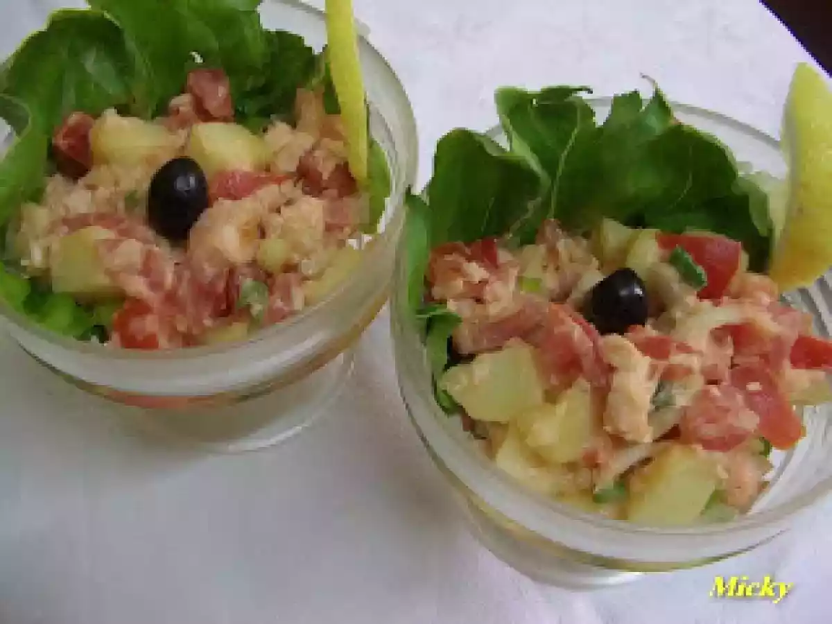 Salata de somon
