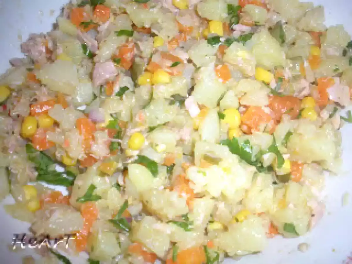 SALATA DE TON CU LEGUME - poza 3