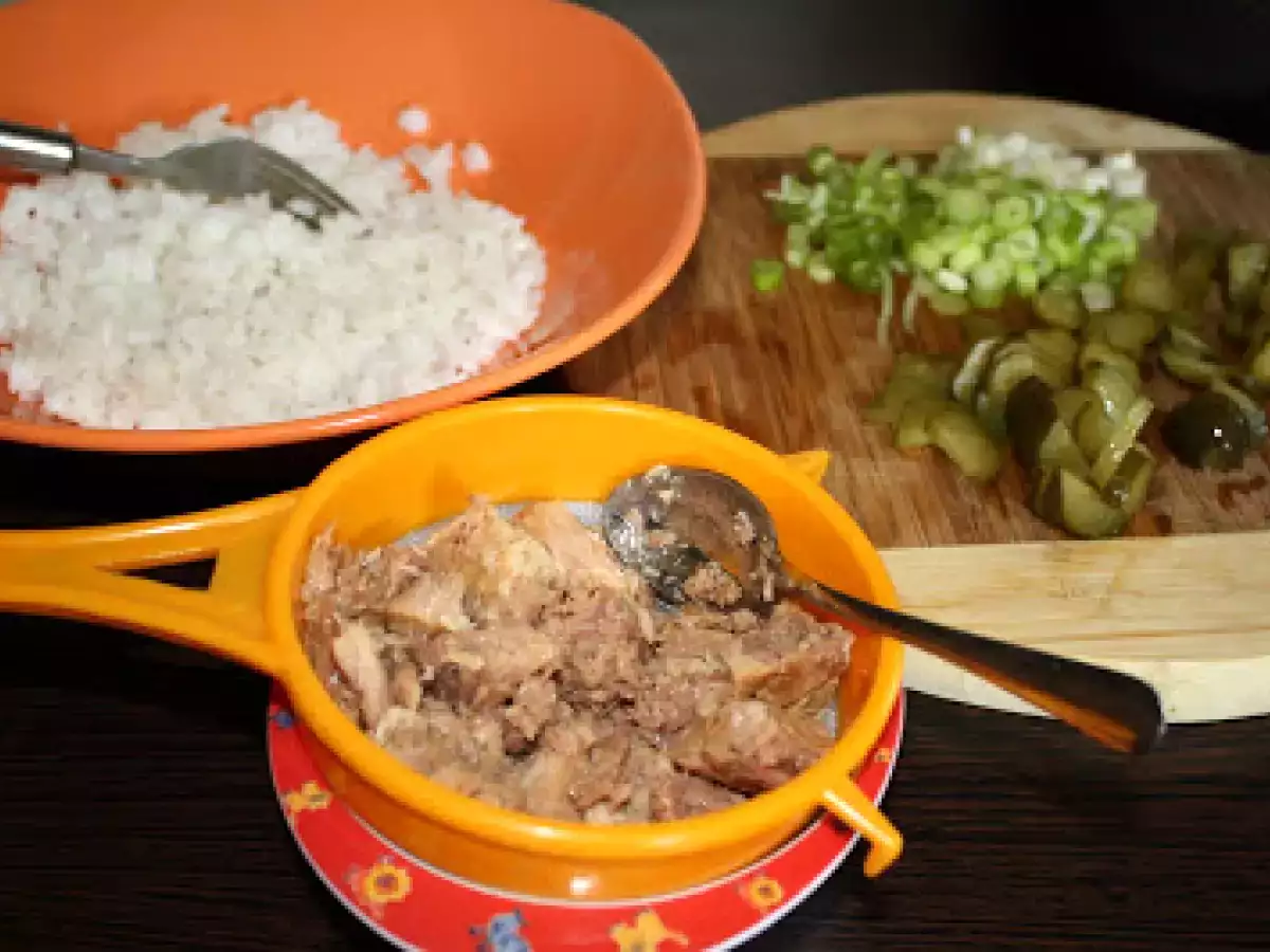 Salata de ton cu orez - poza 2