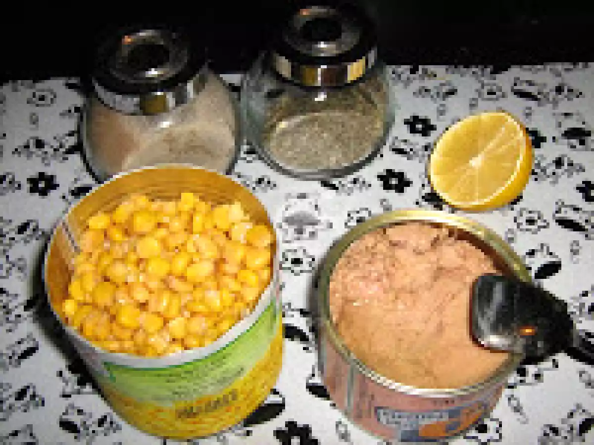 Salata de TON cu PORUMB! - poza 2