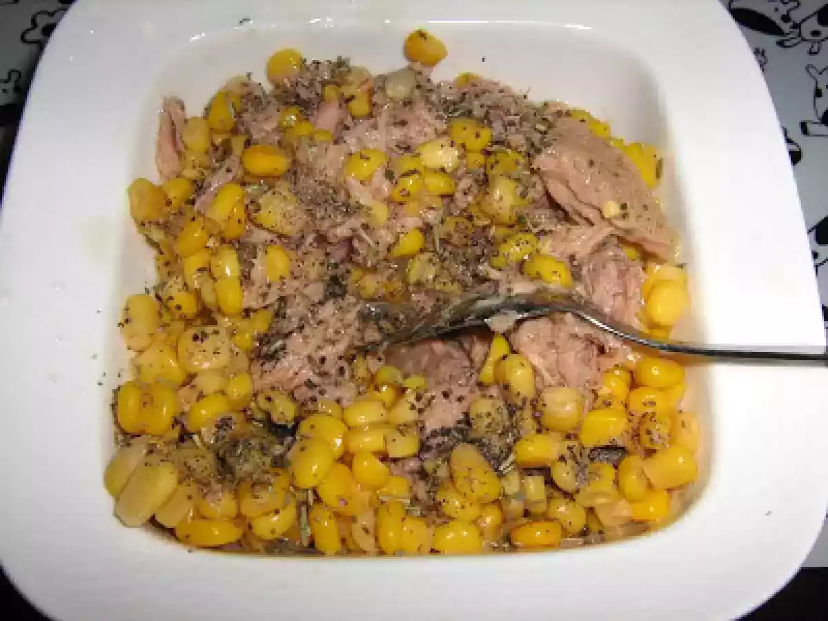Salata de TON cu PORUMB! - poza 3
