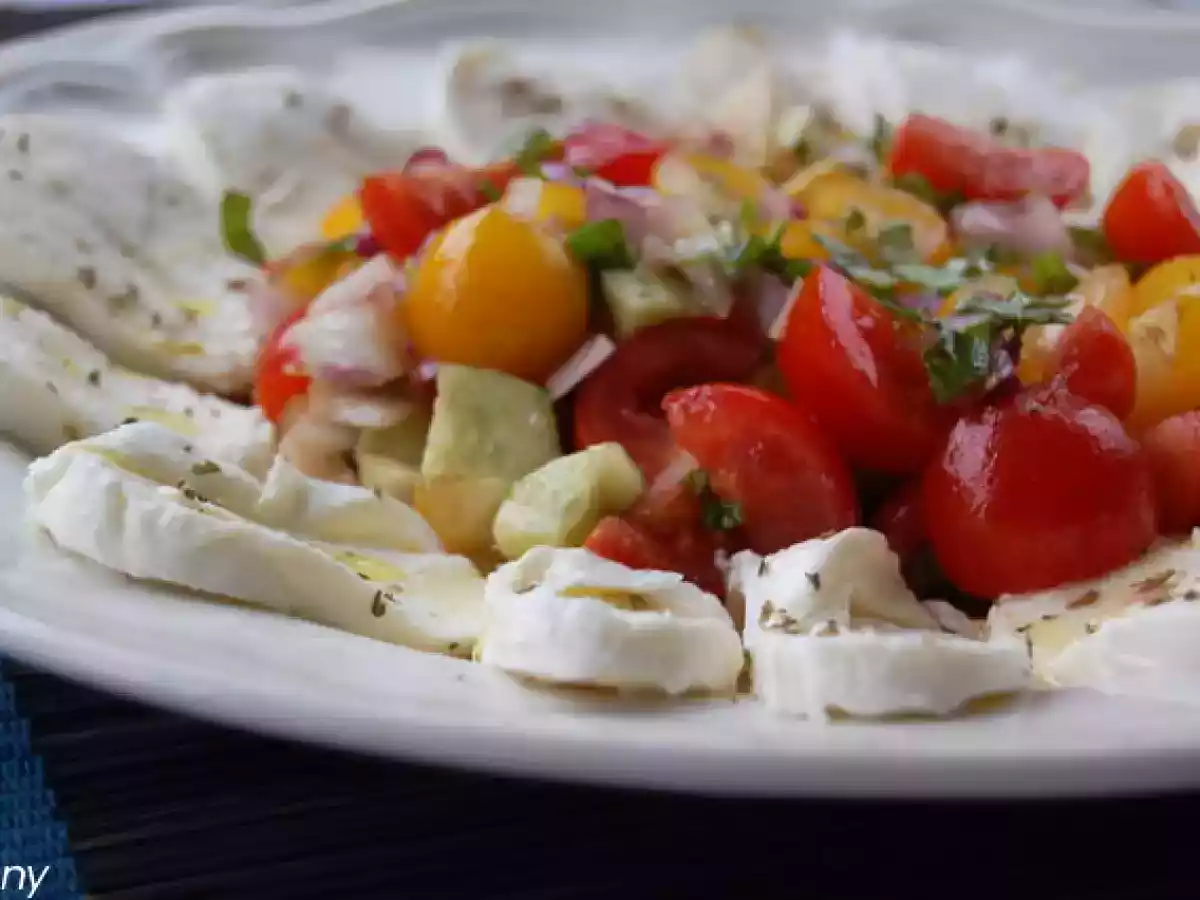 Salata de vara cu mozzarella