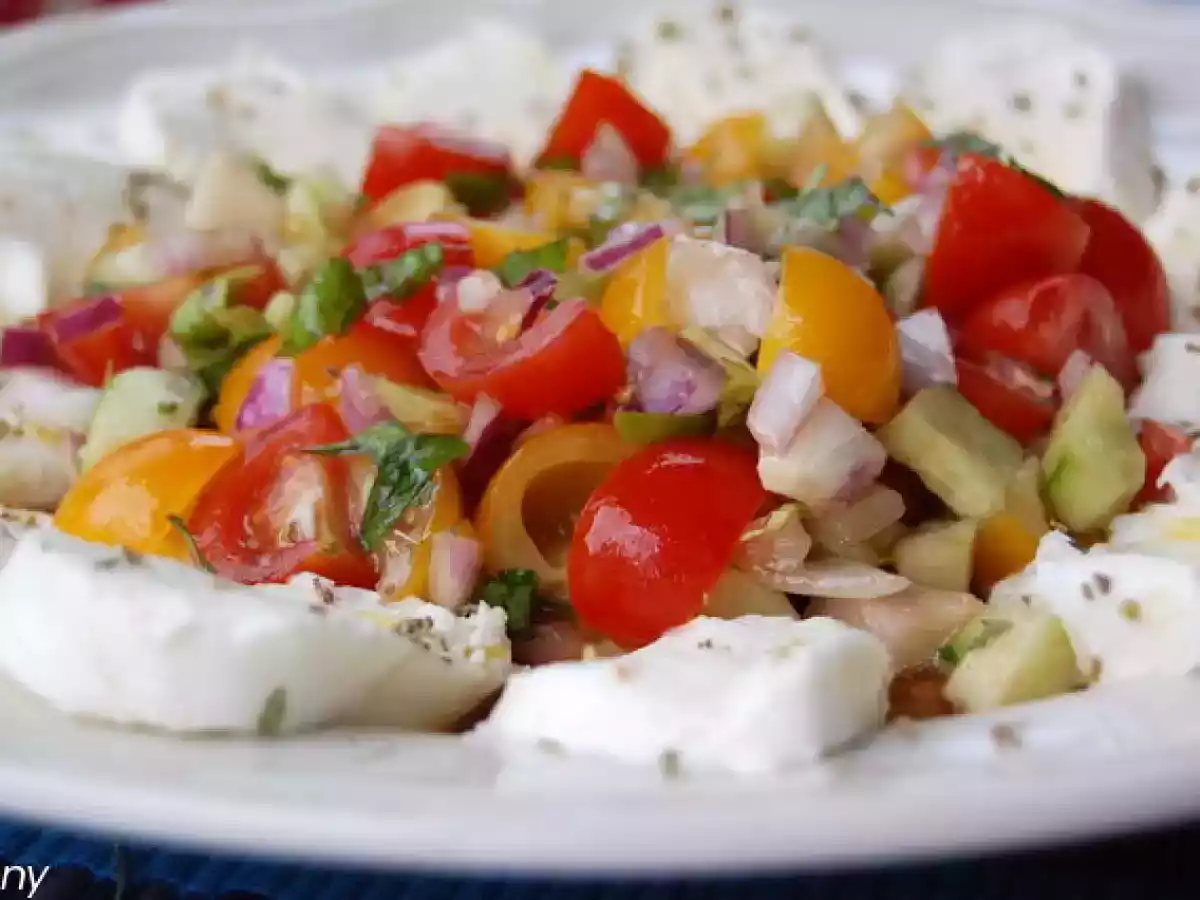 Salata de vara cu mozzarella - poza 5