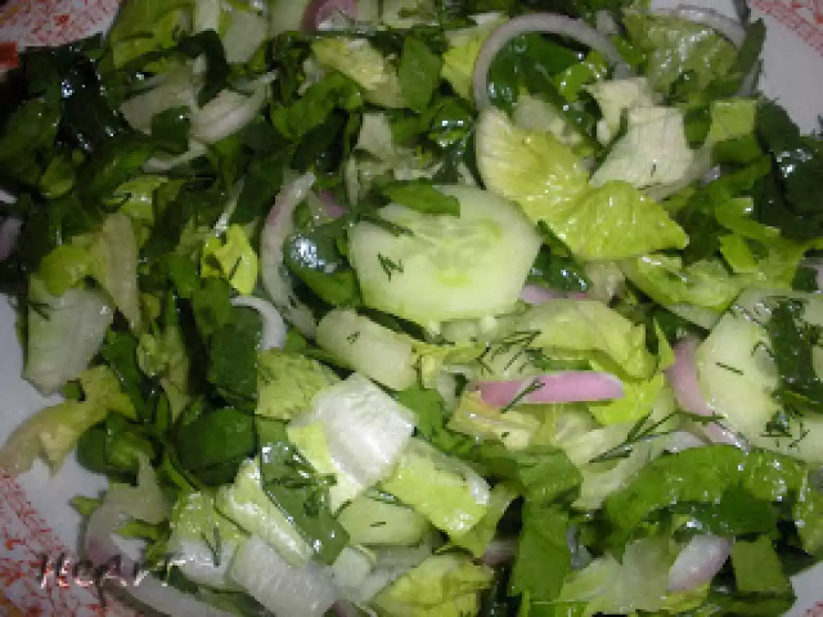 SALATA DIETETICA CU SPANAC - poza 2