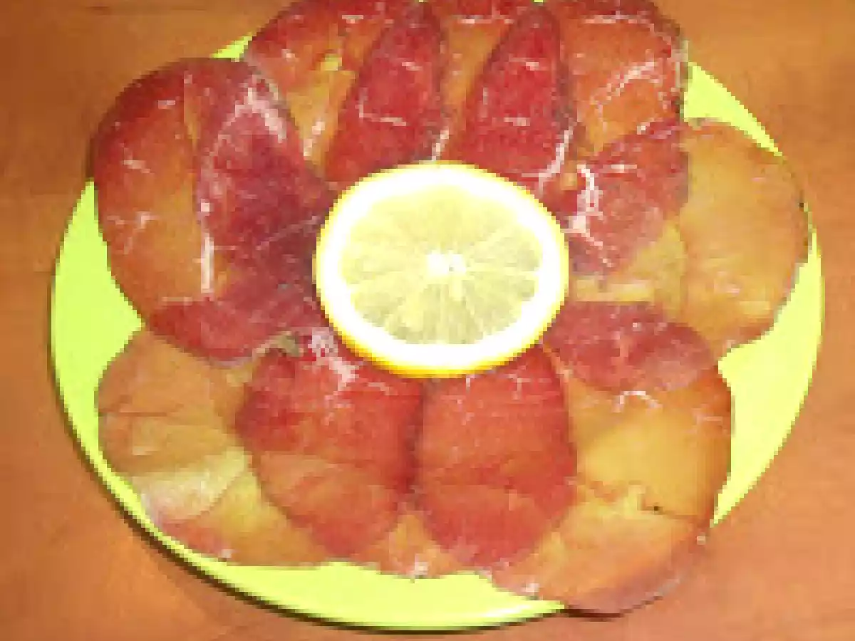 Salata fresh cu bresaola si rucola (2 persoane)