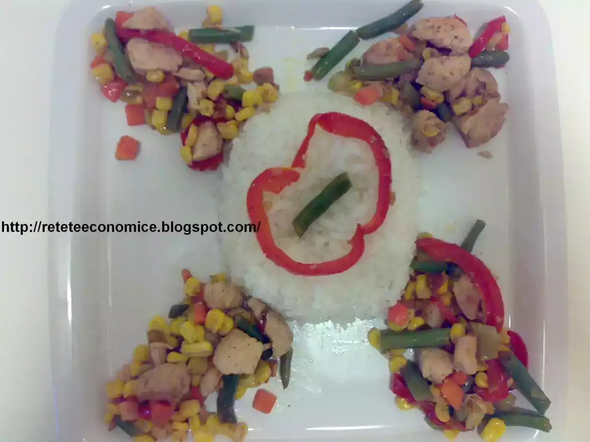 Salata mexicana cu orez