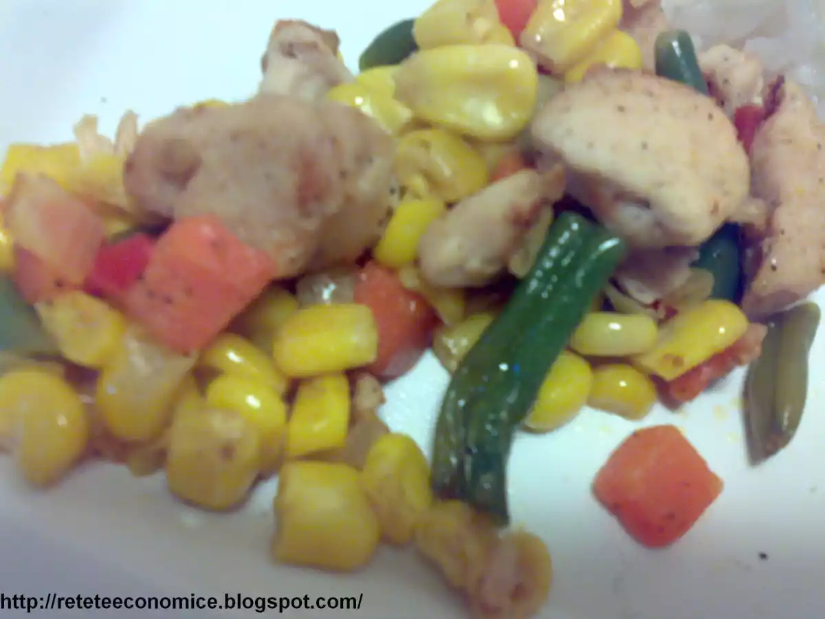 Salata mexicana cu orez - poza 2