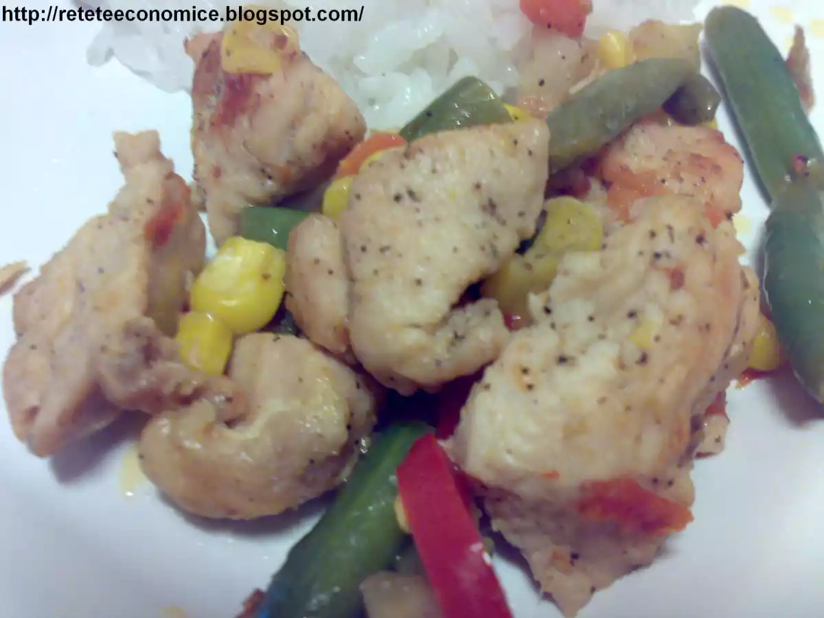 Salata mexicana cu orez - poza 3