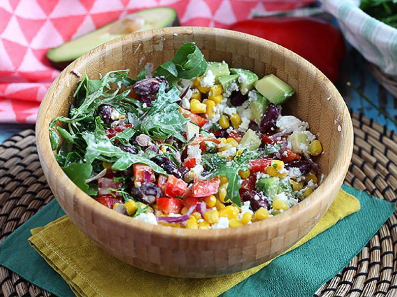 Salata mexicana in borcan - poza 4