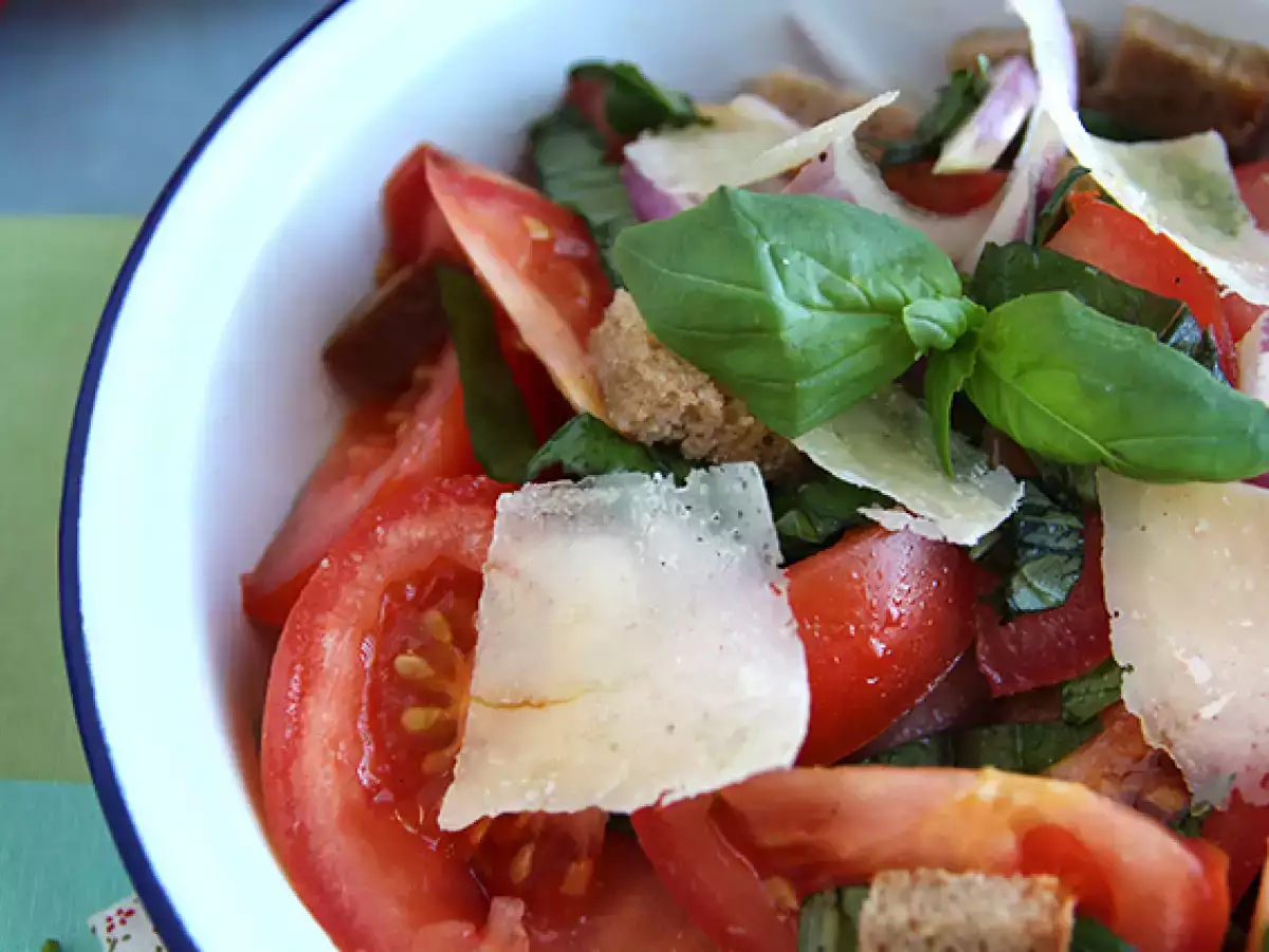 Salata Panzanella - Salata italiana - poza 3