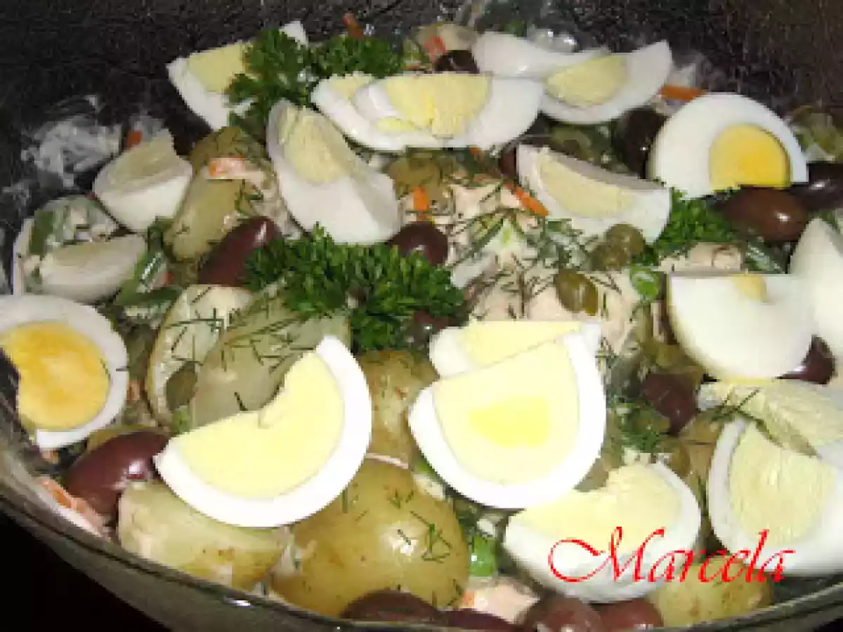 Salata ruseasca - poza 2