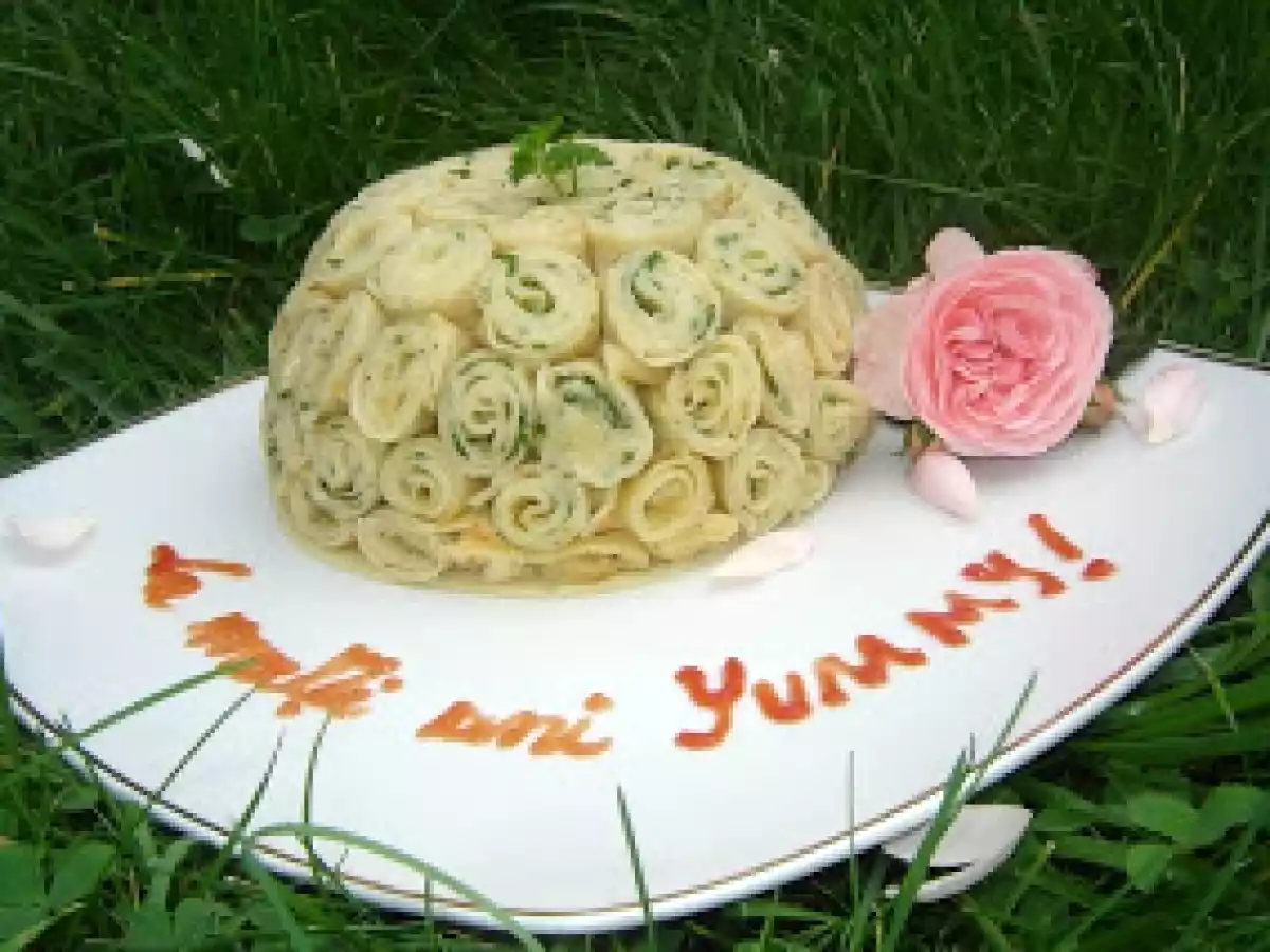 Salata sub cupola de clatite - poza 2