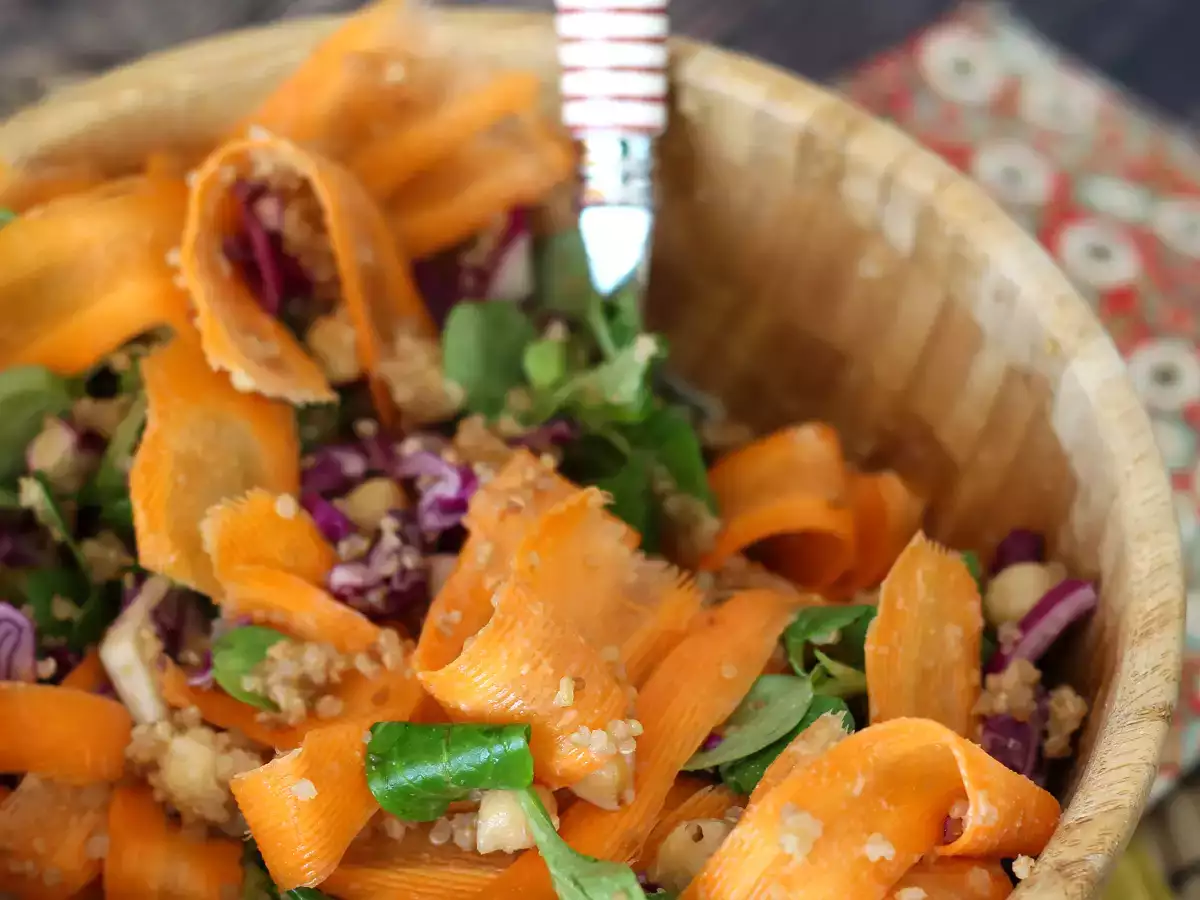 Salată vegetariană la borcan - poza 4