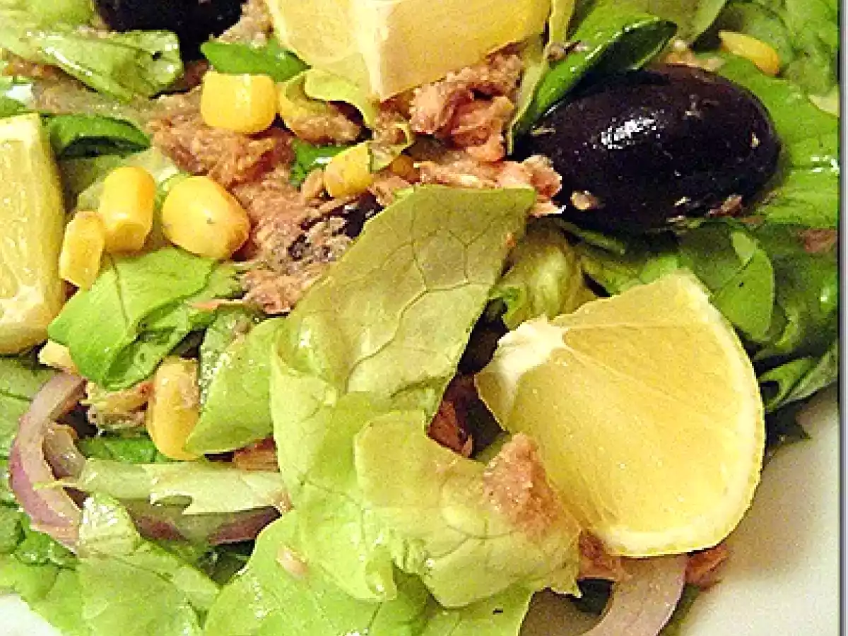 Salata verde cu peste - poza 3