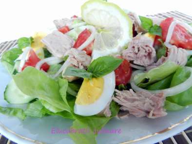 Salată verde cu ton - poza 2
