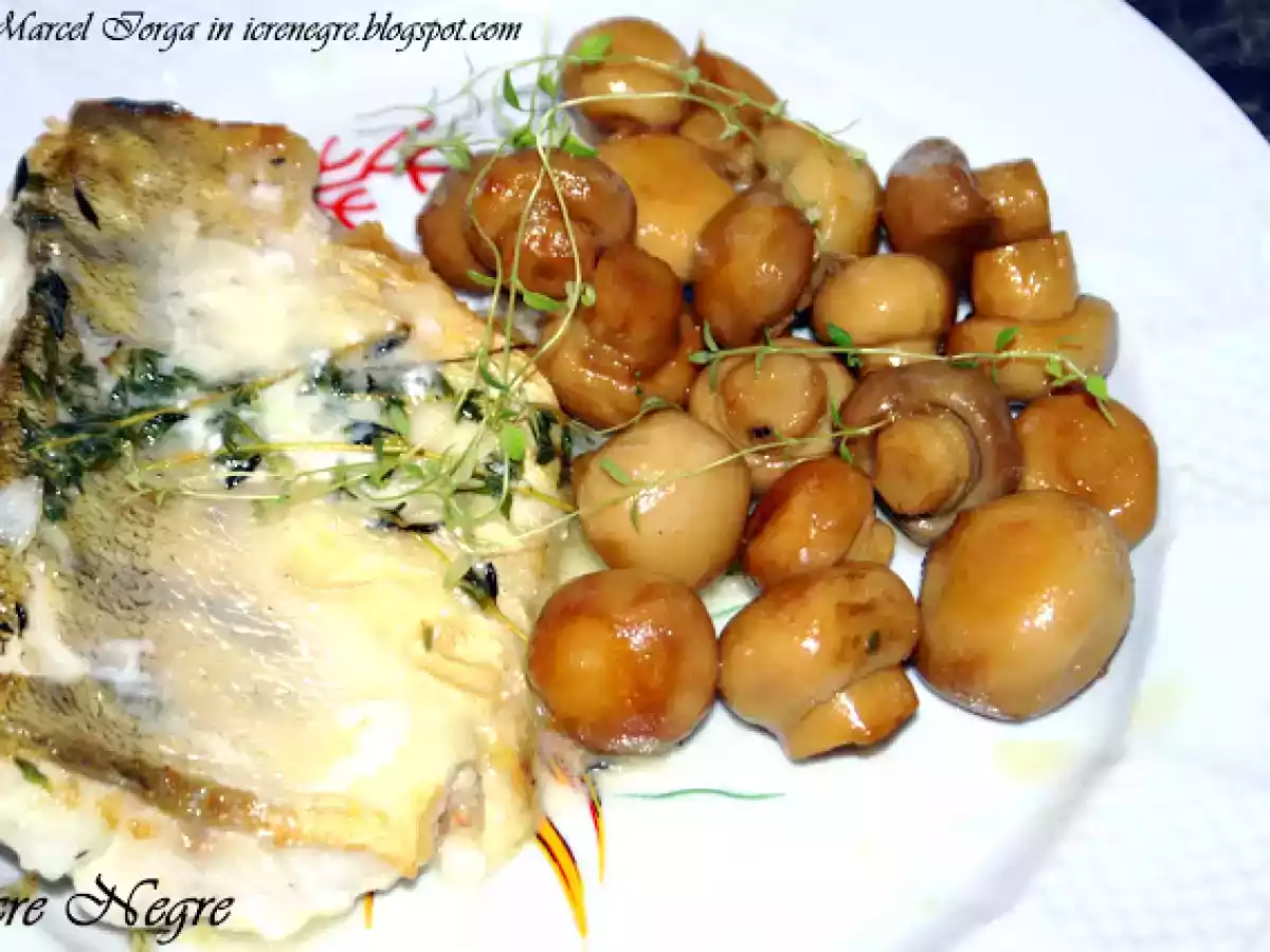 Salau de Dunare in sos de vin cu ciuperci - poza 2