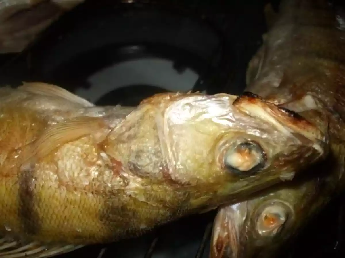 Salau la gratar cu cartofi prajiti - poza 4