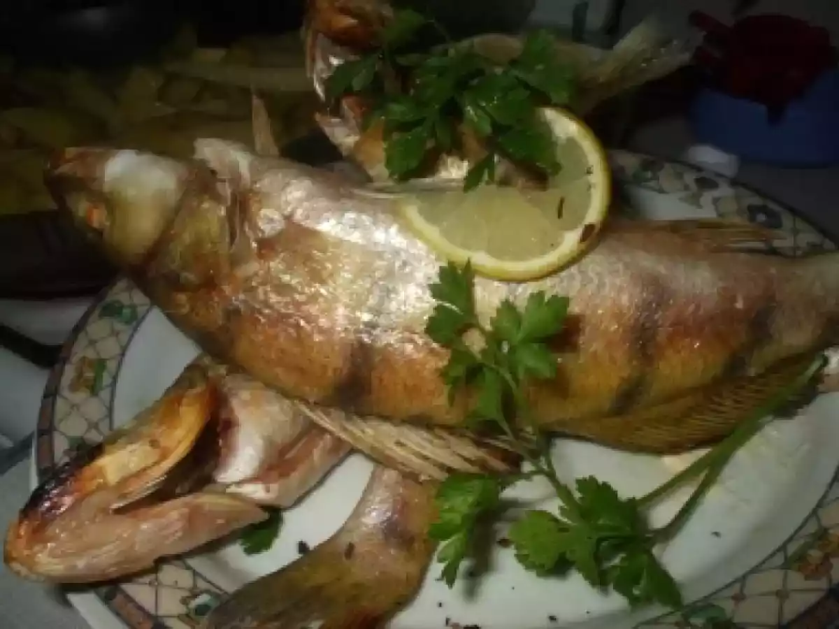 Salau la gratar cu cartofi prajiti - poza 6