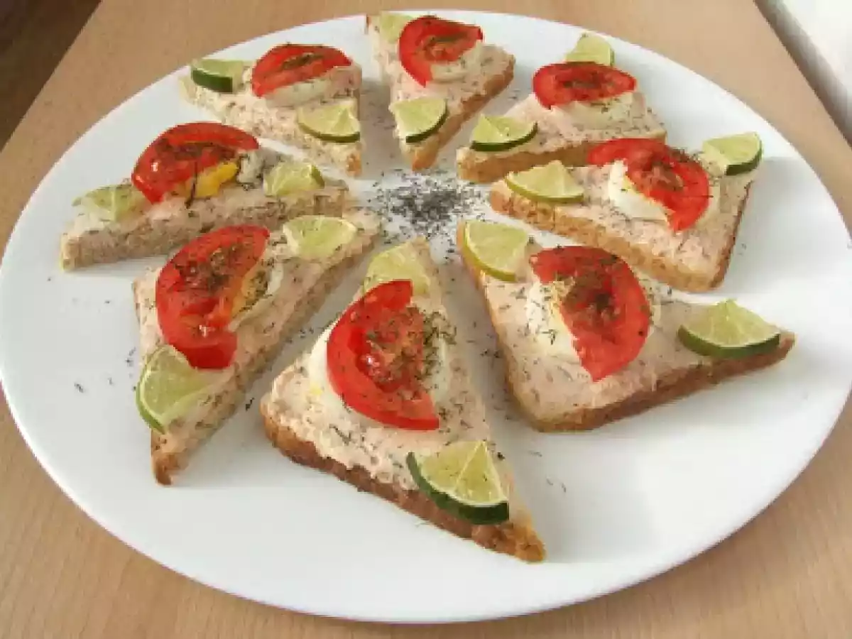 Sandwich-uri cu somon - poza 10