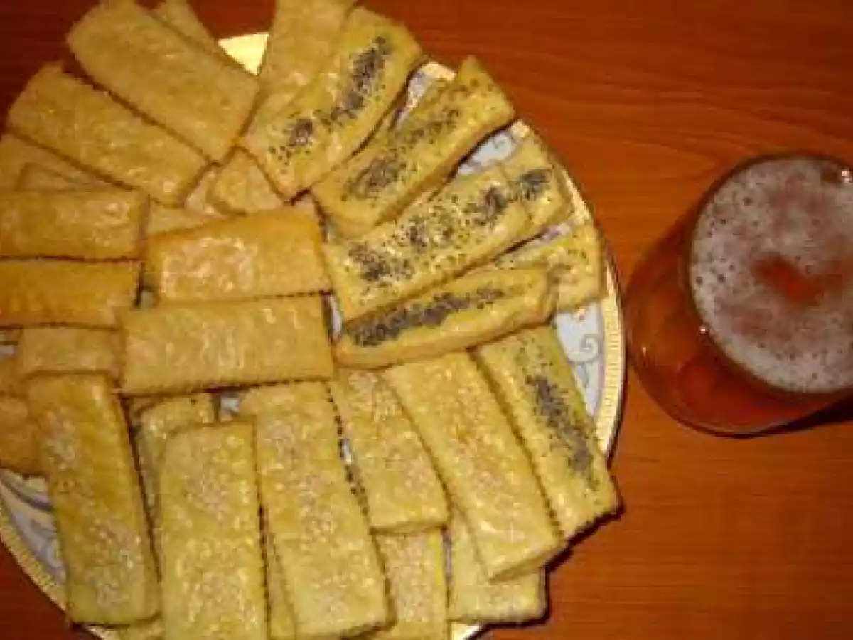 Saratele cu mac si susan