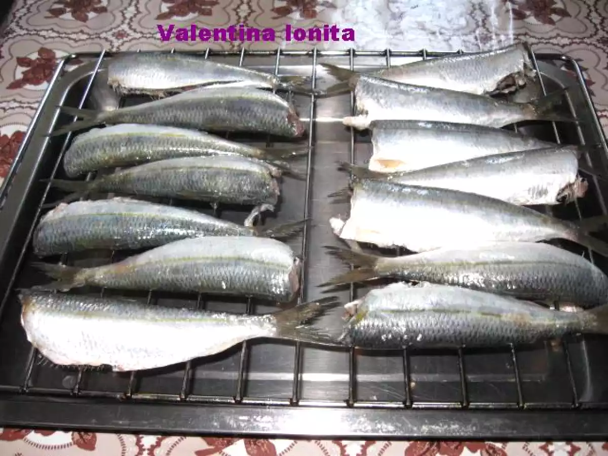 Sardina la grill (gratar) in saramura - poza 3