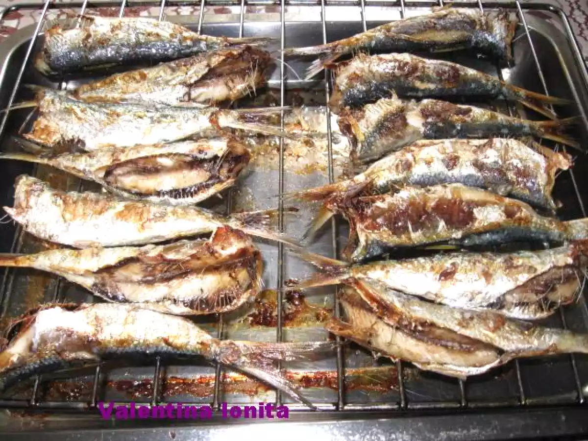 Sardina la grill (gratar) in saramura - poza 5