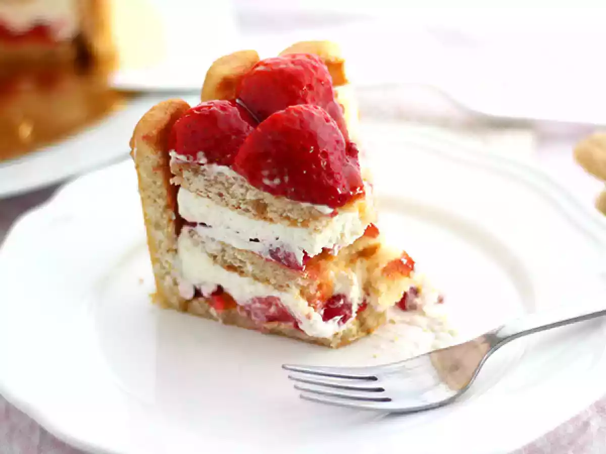 Sarlota cu capsune - poza 3