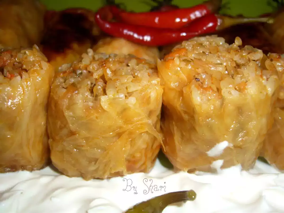 Sarmale cu orez si cimbru - poza 3