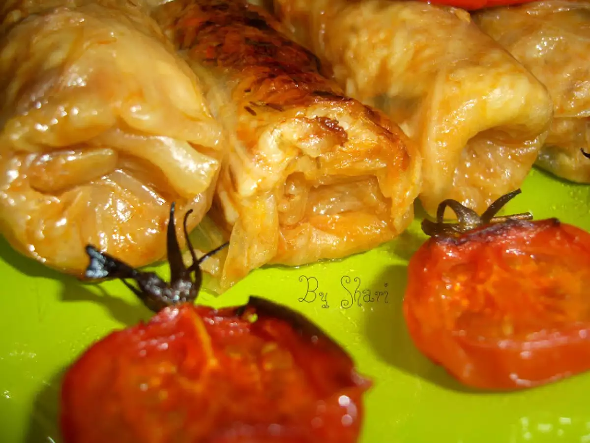 Sarmale cu orez si cimbru - poza 4