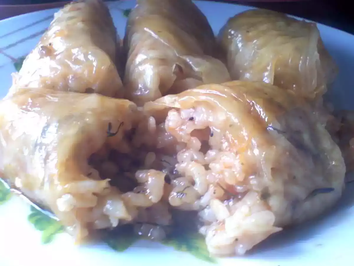 Sarmale cu orez si ciuperci - poza 3