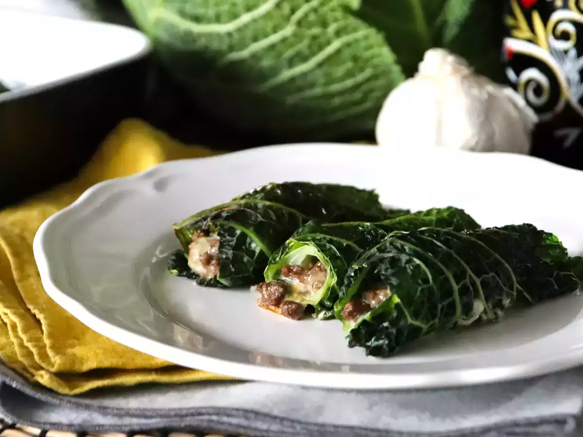 Sarmale din kale (la cuptor) - poza 2