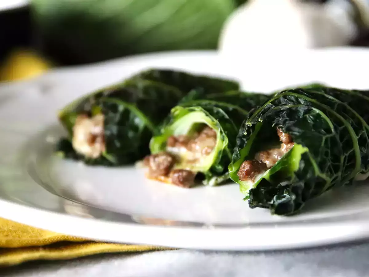 Sarmale din kale (la cuptor) - poza 3