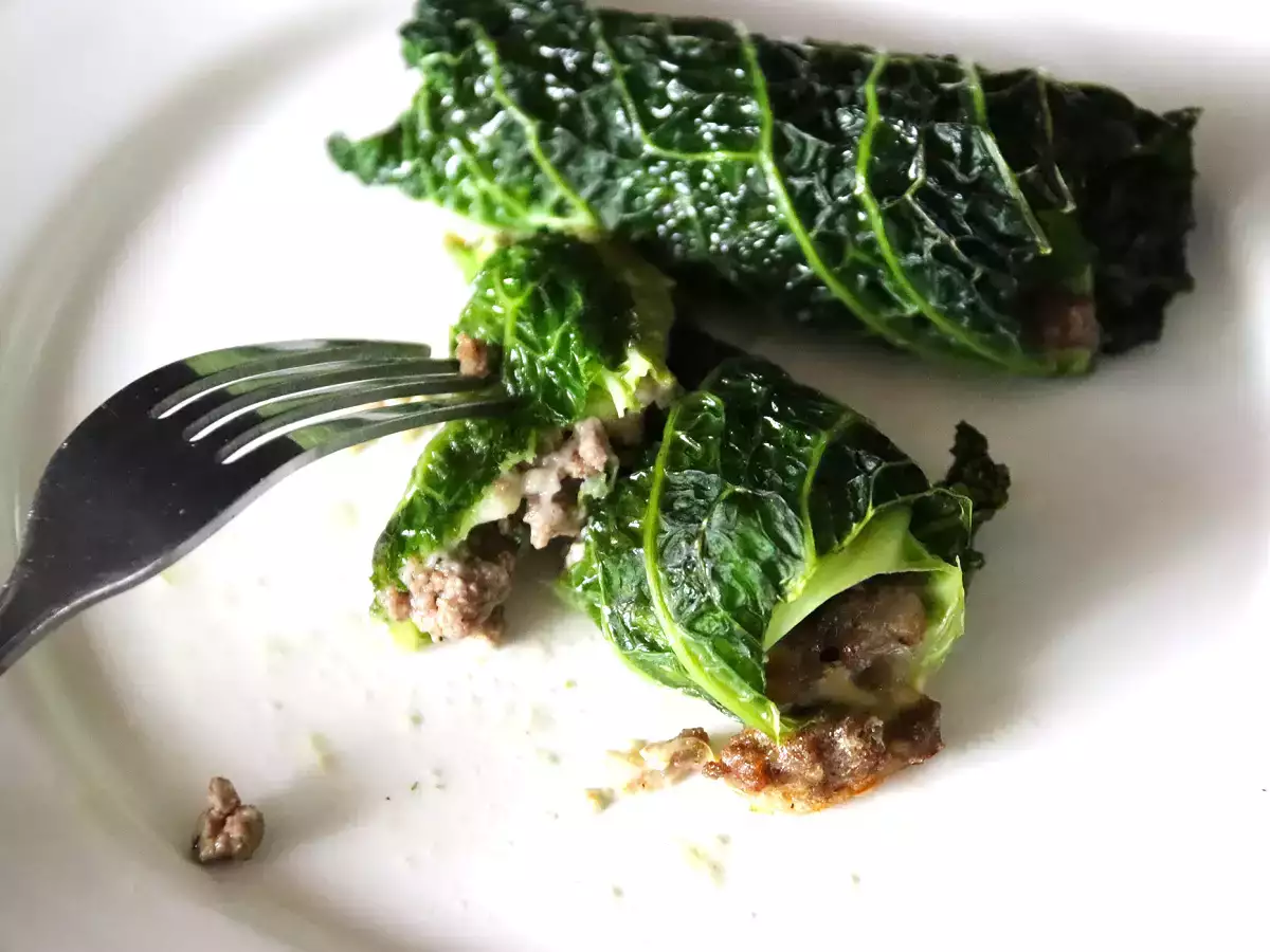 Sarmale din kale (la cuptor) - poza 5