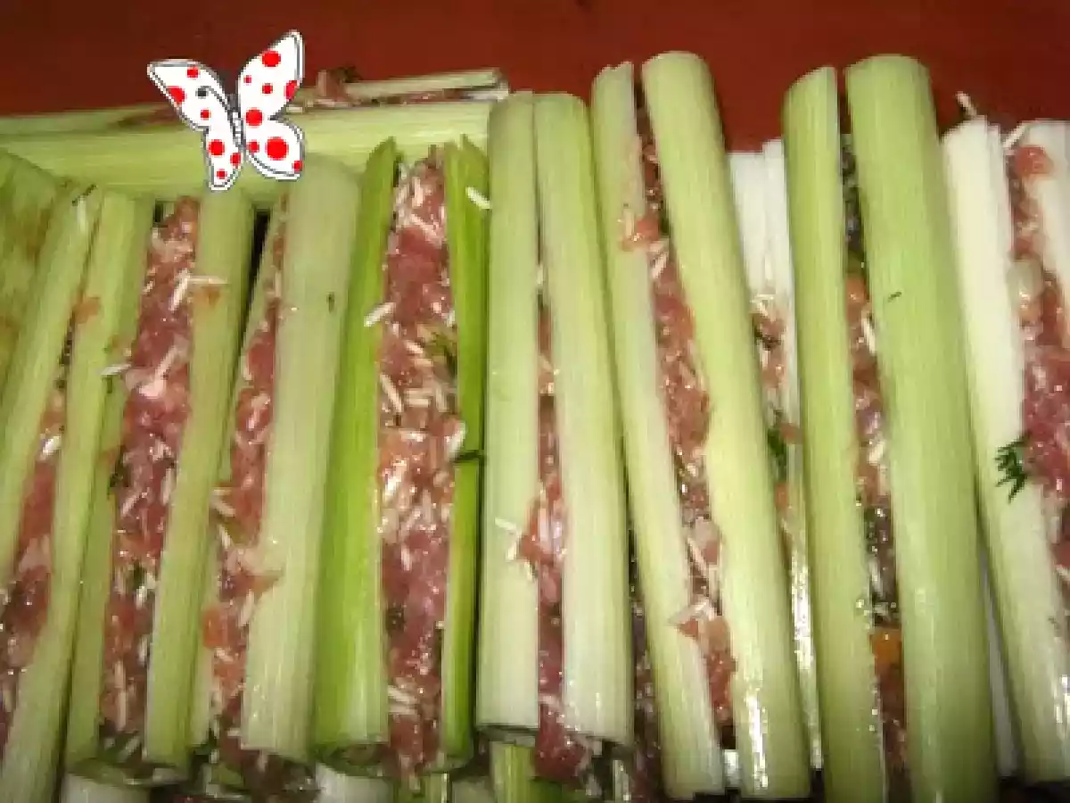 Sarmale in foi de praz - poza 7