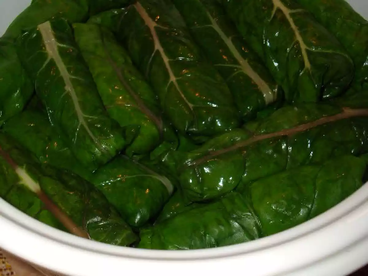 Sarmalute cu sos de menta - poza 3