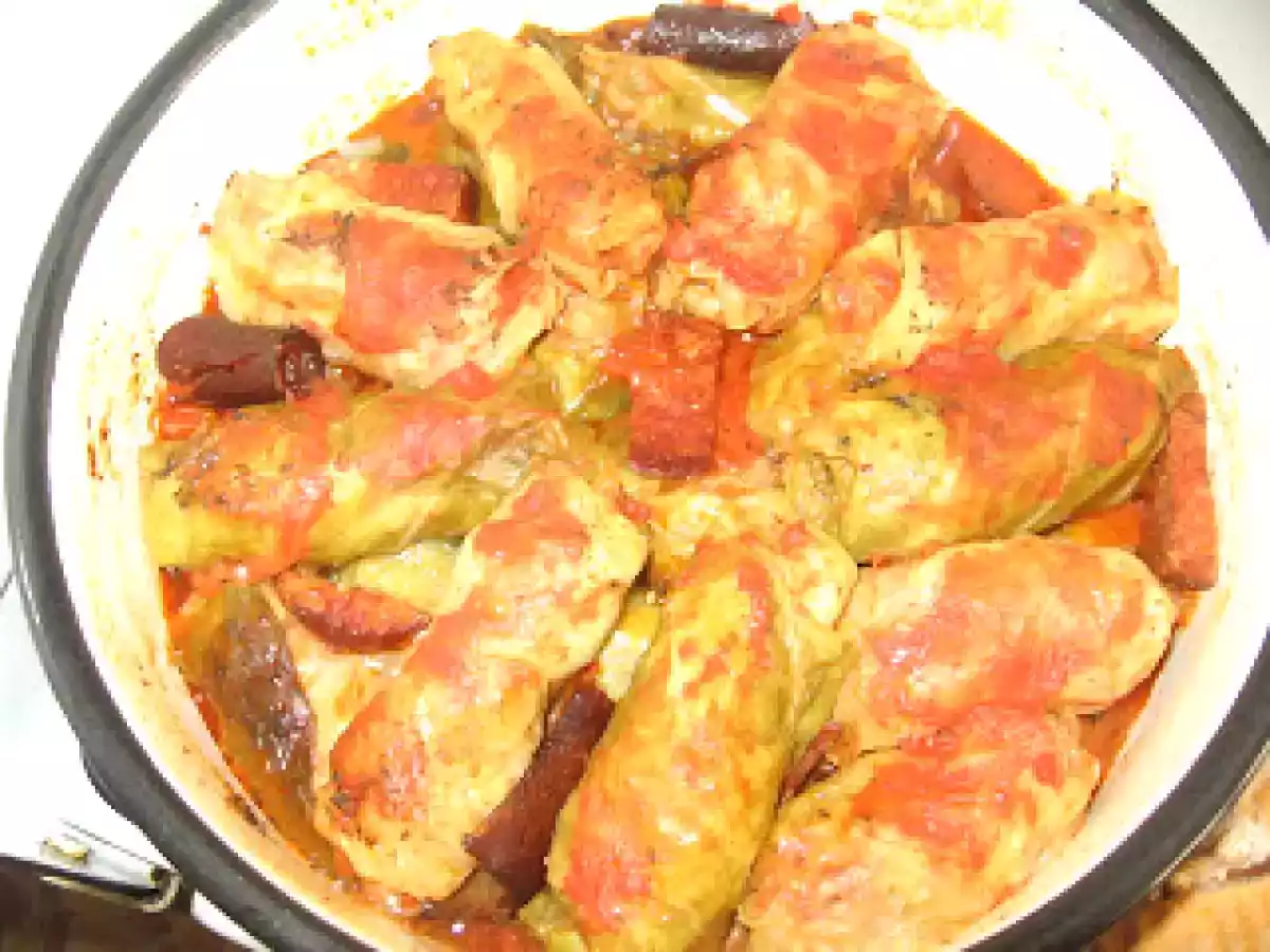 Sarmalute din varza dulce