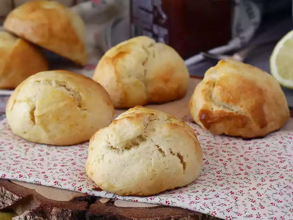 Scones cu coaja de lămâie - poza 3