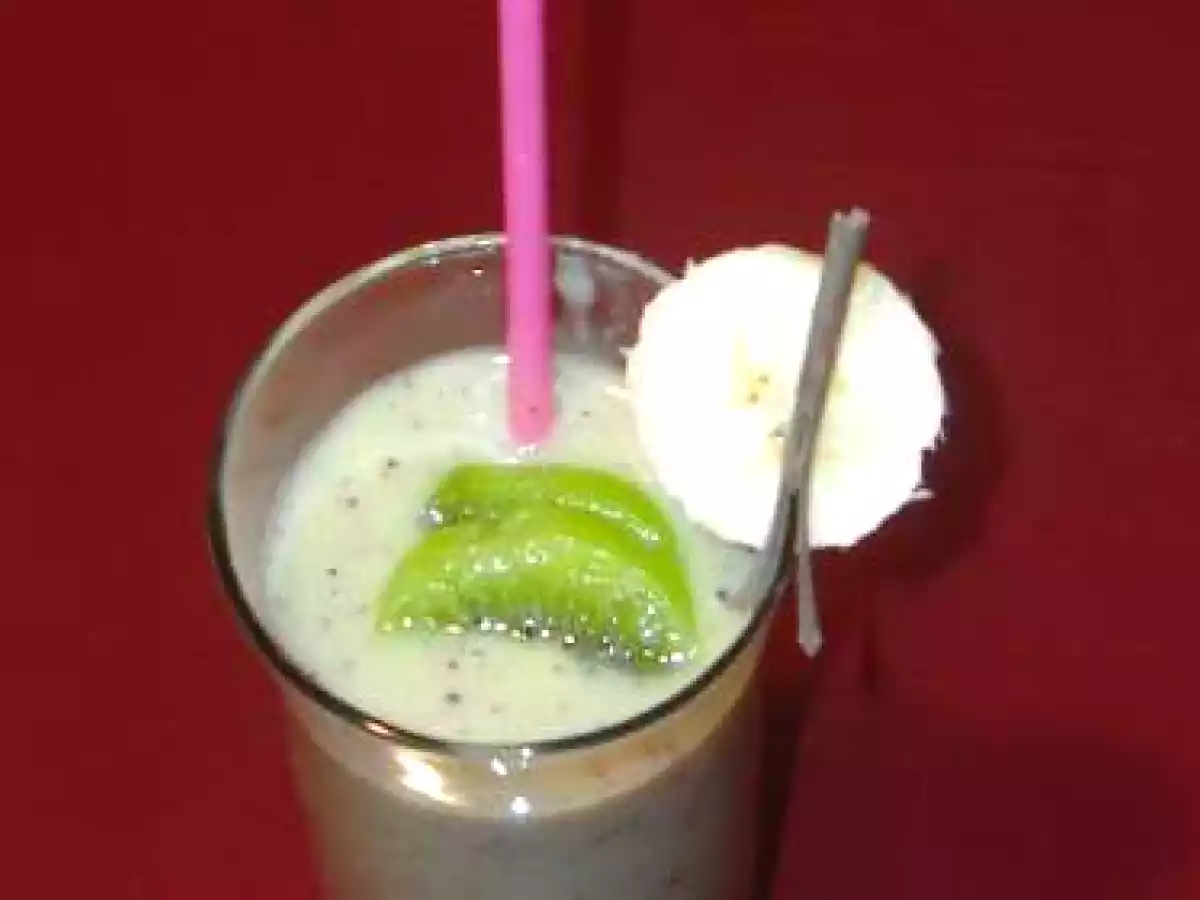 Shake cu kiwi si banane