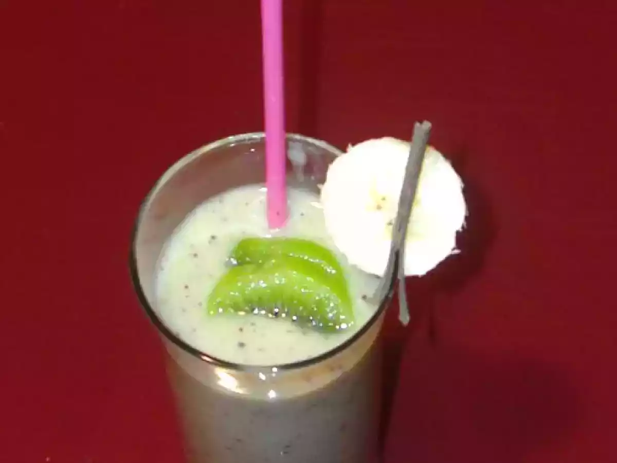 Shake cu kiwi si banane