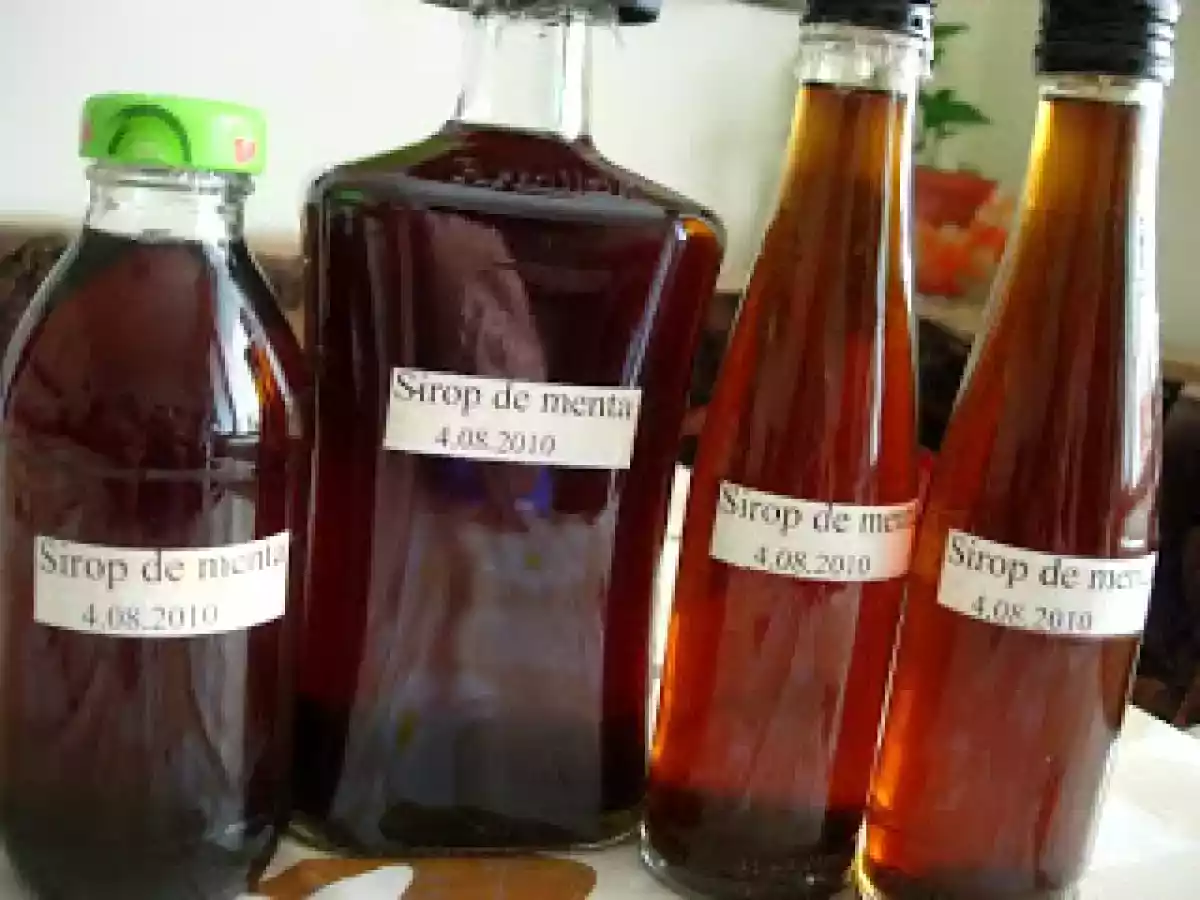 Sirop de menta