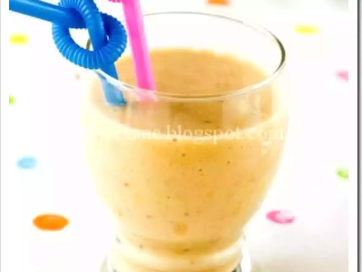 Smoothie de mango si nectarine