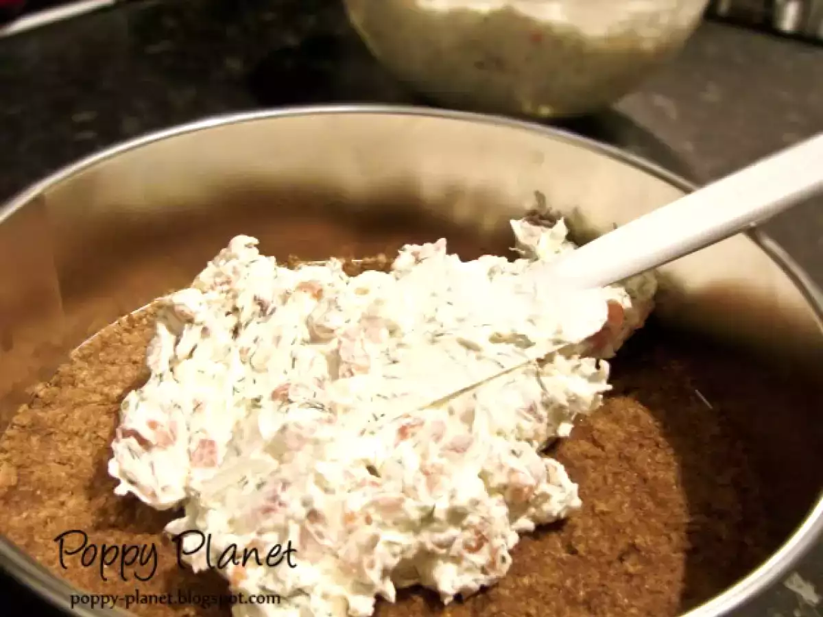 Smörgåstårtor - Cheesecake cu somon - poza 9