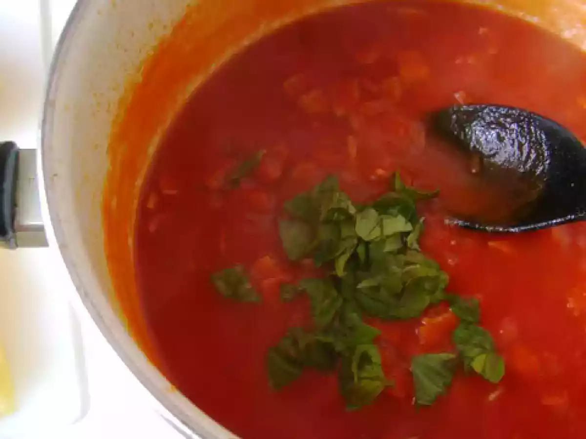 Snitel cu sos de rosii si emmentaler - poza 8