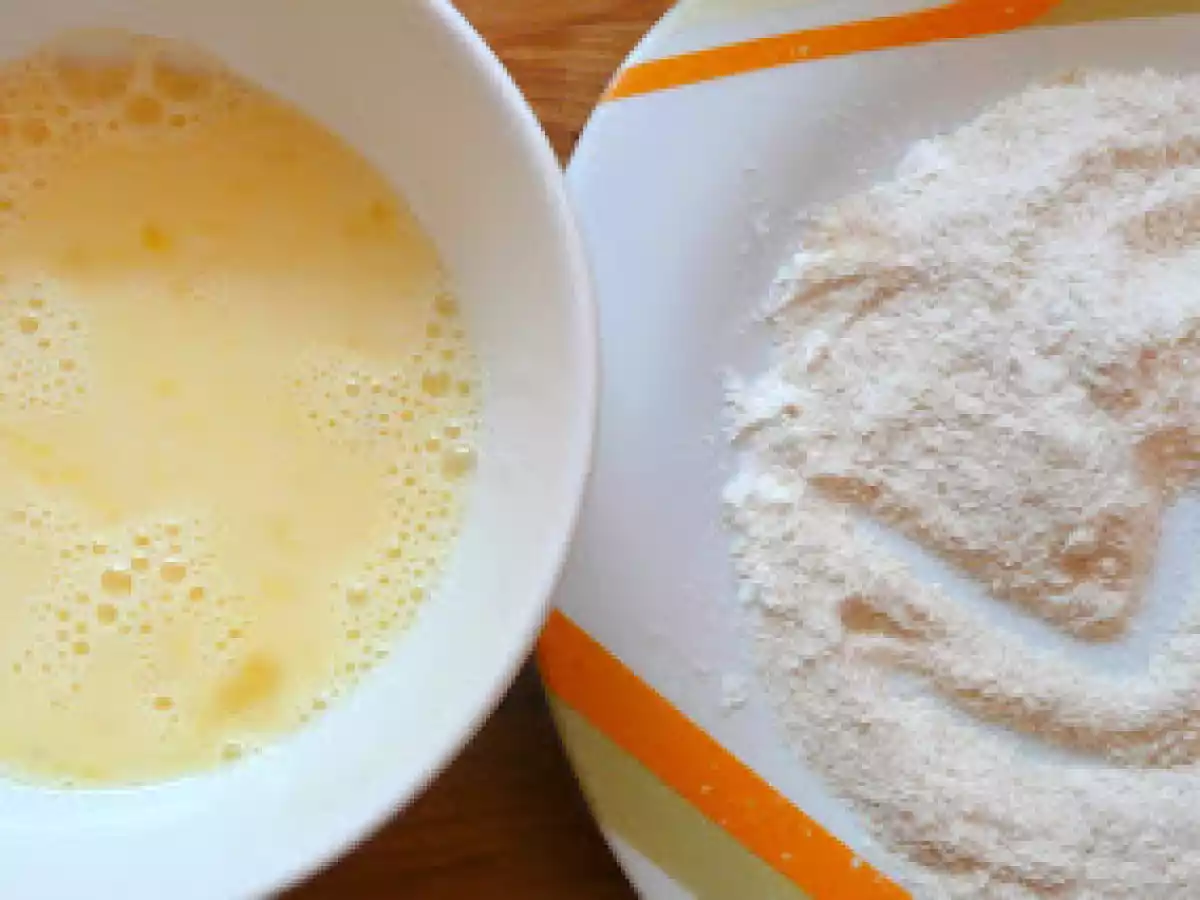 Snitel de porc cu pesmet - poza 2