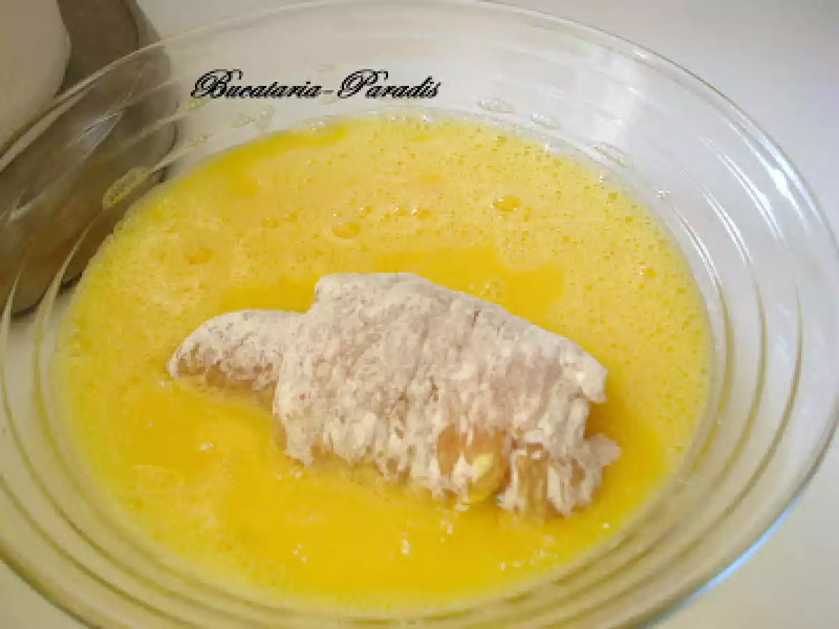 Snitel Kievskaia de pui cu cartofi prajiti la cuptor. - poza 10