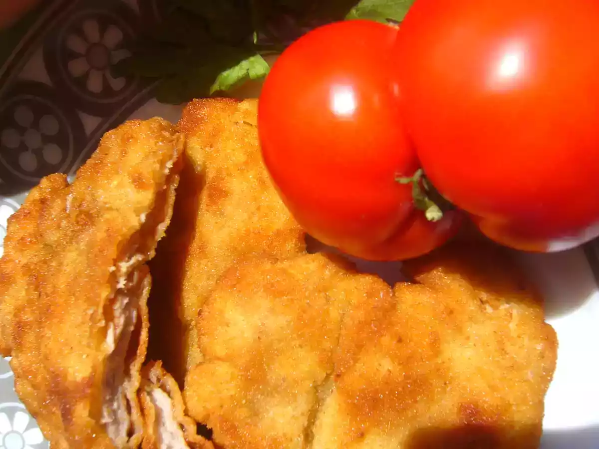 Snitel pane de porc - poza 2